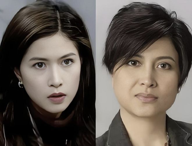 60岁邵美琪近照曝光腮帮子消失瘦成纸片人网友赞：逆龄生长(图4)